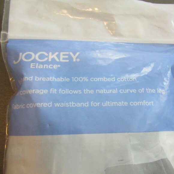 Jockey Women's 3-Pack Elance Hipster Panty Underwear, Ivory Sand Pink, 9 / XXL - Picture 7 of 8